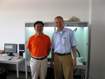 德國RINTECH公司應用科學(xué)家來(lái)到中國林業(yè)科學(xué)院培訓Lignostation年輪密度工作站 德國RINTECH公司應用科學(xué)家來(lái)到中國林業(yè)科學(xué)院培訓Lignostation年輪密度工作站